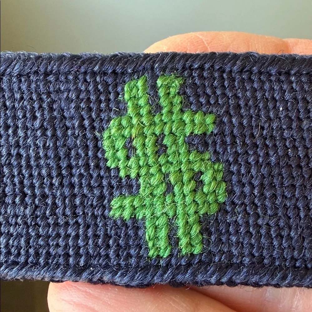 Needlepoint “$” keychain - Picture 5 of 5